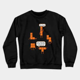 Brick Game Missing Piece Crewneck Sweatshirt